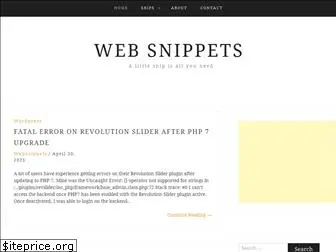 websnippets.solutions