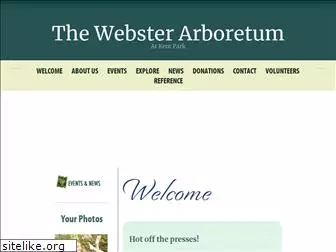 websterarboretum.org