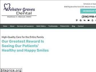 webstergrovesdental.com