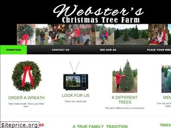 websterschristmastreefarm.com