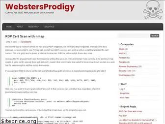 webstersprodigy.net