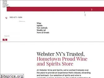 websterwineandspirits.com