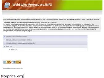 webstyles-portuguese.info