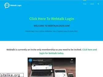 webtalklogin.com