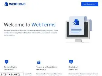 webterms.org