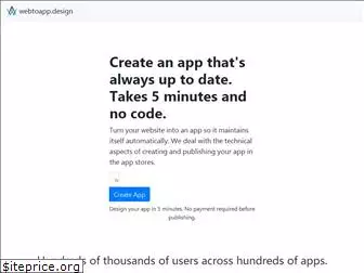webtoapp.design