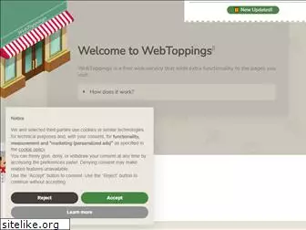 webtoppings.bar