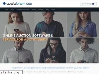 webtrononlineauction.com