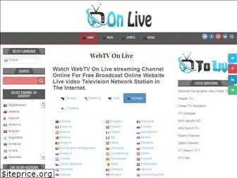 webtvonlive.com