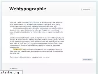 webtypographie.net