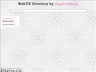webvr.directory