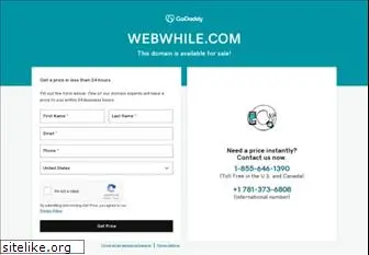 webwhile.com