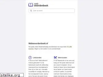 webwoordenboek.nl
