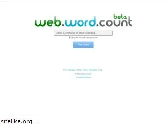 webwordcount.com
