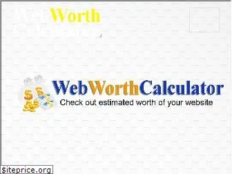 webworthcalculator.com
