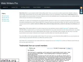 webwriterspro.com