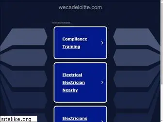 wecadeloitte.com