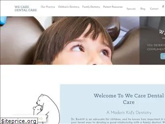 wecaredentalcare.com