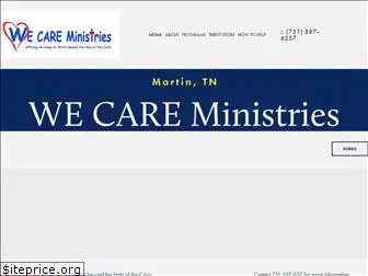 wecareministries.net