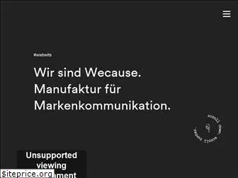 wecause.de