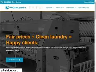 wecleanlaundry.com