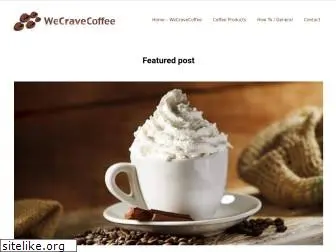 wecravecoffee.com