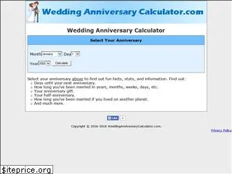 weddinganniversarycalculator.com