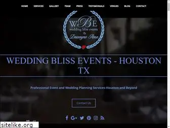 weddingblissevents.com