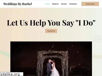 weddingbyrachel.com