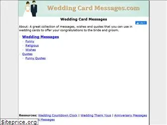 weddingcardmessages.com