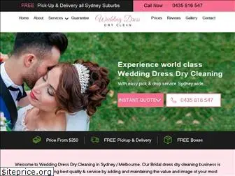 weddingdressdryclean.com.au