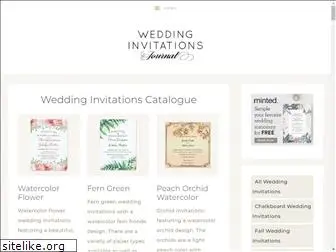 weddinginvitationsjournal.com