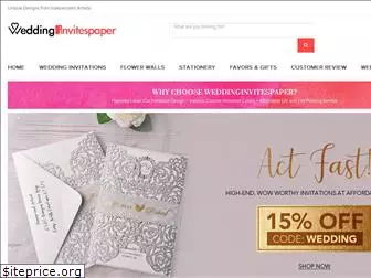 weddinginvitespaper.com