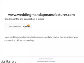 weddingmandapmanufacturer.com