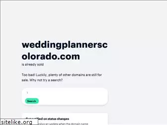 weddingplannerscolorado.com
