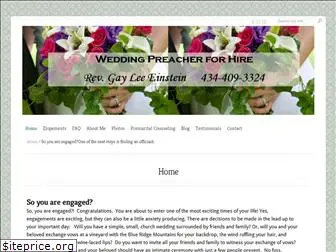 weddingpreacherforhire.com