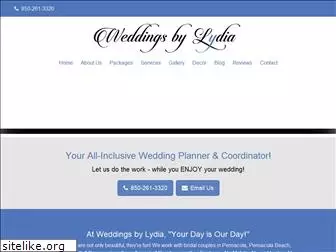 weddingsbylydia.com