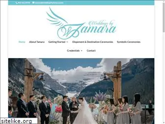 weddingsbytamara.com