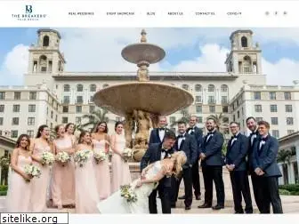 weddingsbythebreakers.com