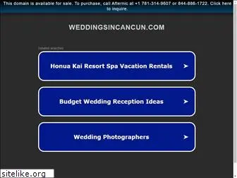 weddingsincancun.com
