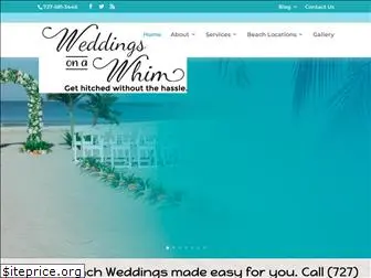 weddingsonawhim.com