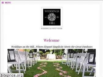 weddingsonthehill.com