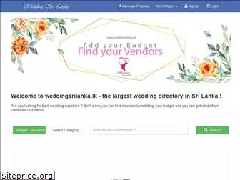 weddingsrilanka.lk