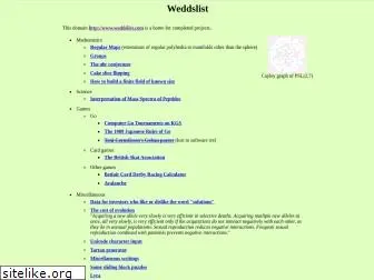 weddslist.com