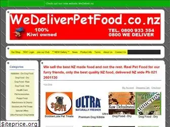 wedeliverpetfood.co.nz