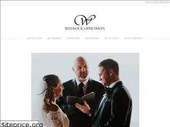 wedlockofficiants.com