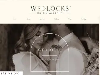 wedlocksbridalhair.com