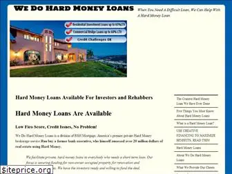 wedohardmoneyloans.com