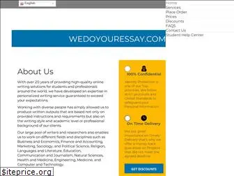 wedoyouressay.com