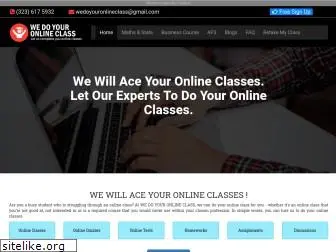 wedoyouronlineclass.com